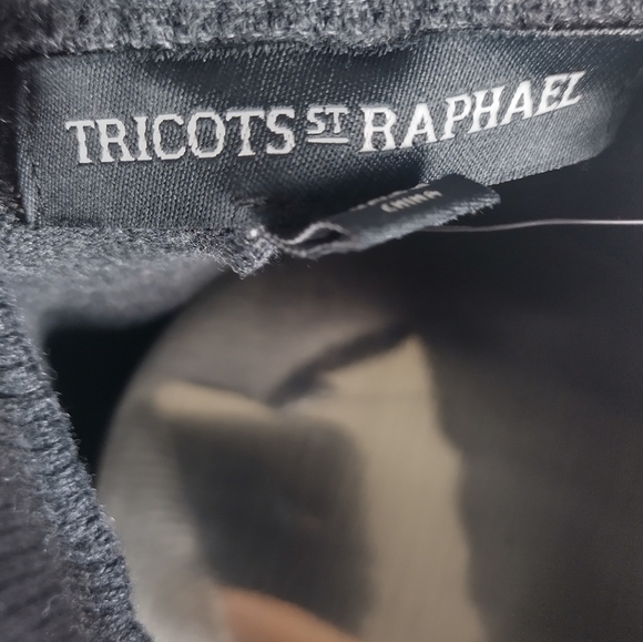 tricots st raphael Women's Qrt Zip sweater Size 2xl All Way Stretch New With Tag - Picture 9 of 12